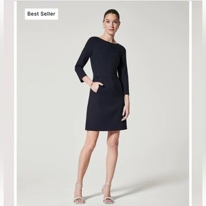 SPANX Perfect A-line 3/4 Sleeve Dress